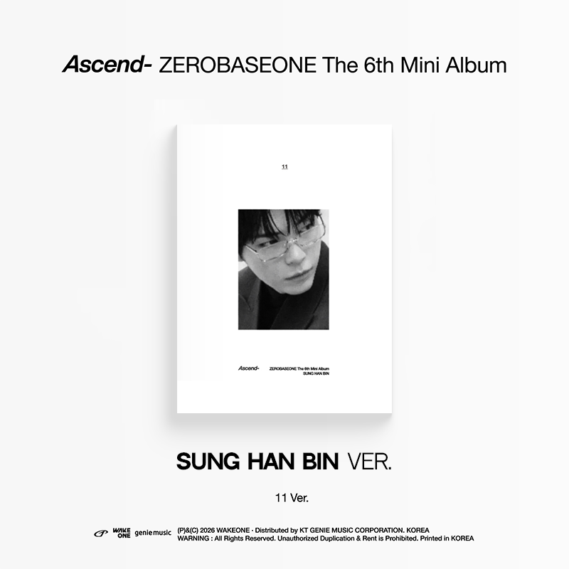 ZEROBASEONE - Ascend- [6th Mini Album - 11 Ver.] - K PLACE