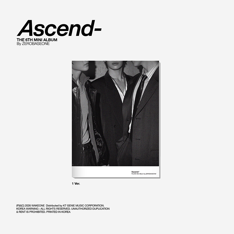 K-POP・アジア Ascend-: 6th Mini Album zerobaseone ZEROBASEONE - Ascend- [6th Mini Album - Photobook Ver.] - K PLACE