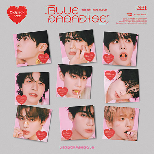 ZEROBASEONE BLUE PARADISE 5th Mini Album - Digipack Ver main image