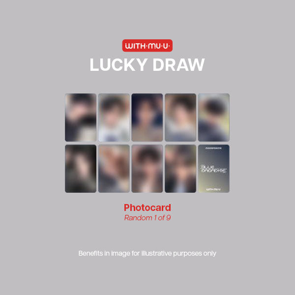 ZEROBASEONE BLUE PARADISE 5th Mini Album - Digipack Version Withmuu Lucky Draw