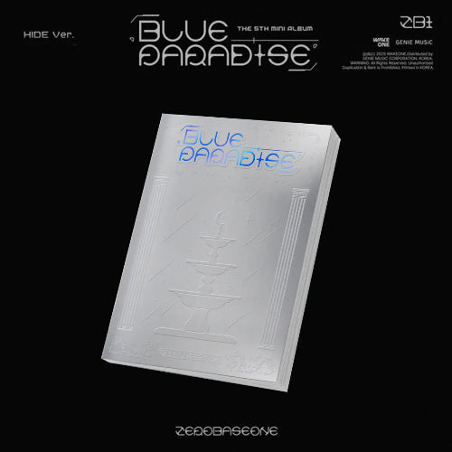 ZEROBASEONE - BLUE PARADISE 5th Mini Album - Hide Version
