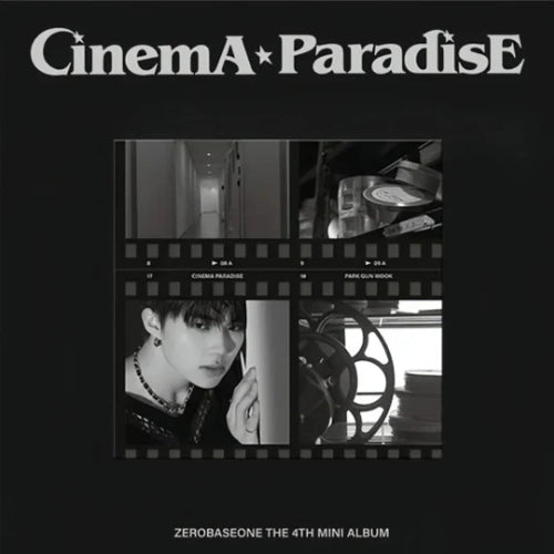 ZEROBASEONE Cinema Paradise 4th Mini Album Digipack version - Gunwook Verison