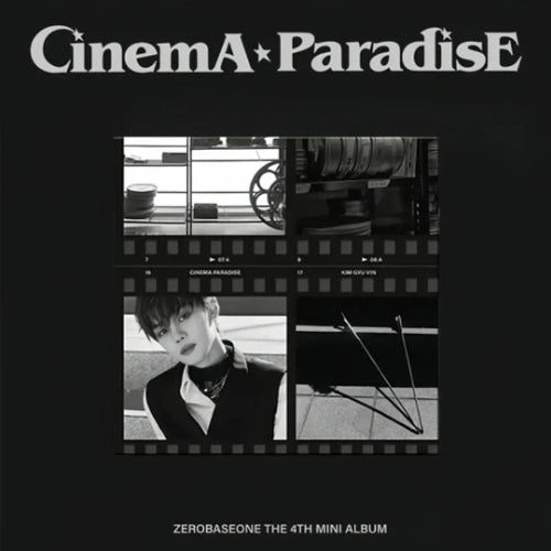 ZEROBASEONE Cinema Paradise 4th Mini Album Digipack version - Gyuvin Verison