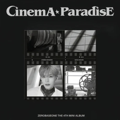 ZEROBASEONE Cinema Paradise 4th Mini Album Digipack version - Hanbin Verison