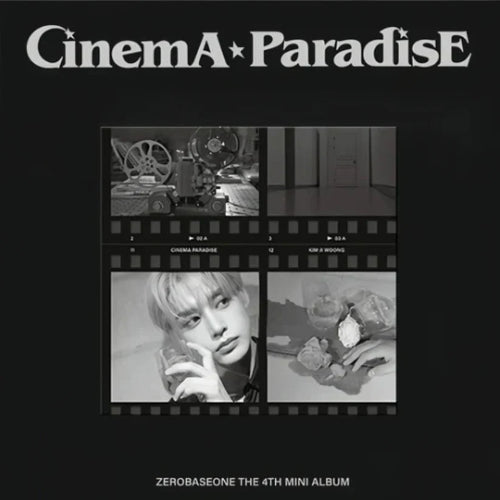 ZEROBASEONE Cinema Paradise 4th Mini Album Digipack version - Jiwoong Verison