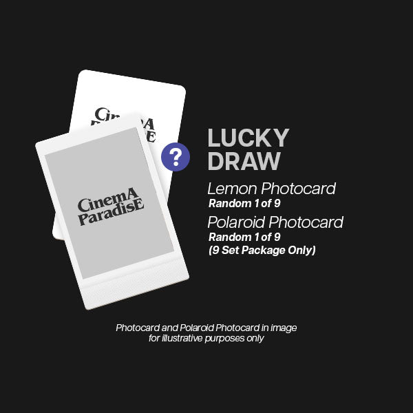 ZEROBASEONE Cinema Paradise 4th Mini Album Digipack version - Lucky Draw Withmuu