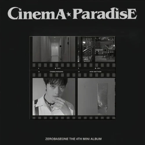 ZEROBASEONE Cinema Paradise 4th Mini Album Digipack version - Matthew Version
