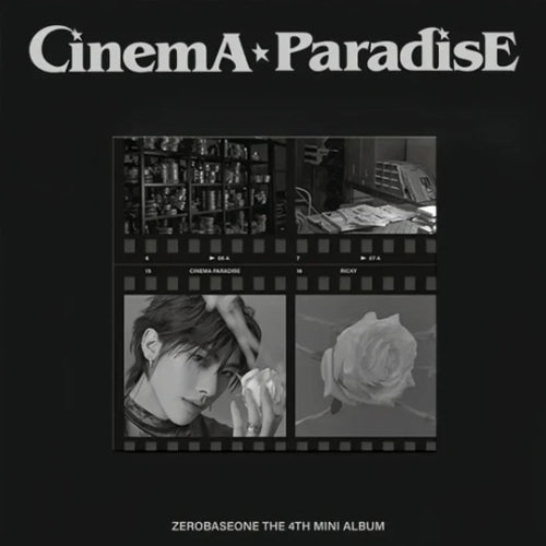 ZEROBASEONE Cinema Paradise 4th Mini Album Digipack version - Ricky Version