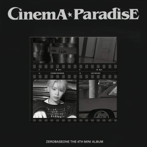 ZEROBASEONE Cinema Paradise 4th Mini Album Digipack version - Taerae Version