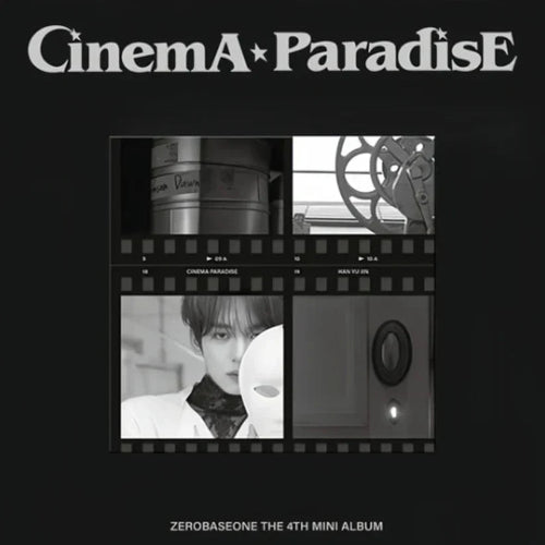 ZEROBASEONE Cinema Paradise 4th Mini Album Digipack version - Yujin Version