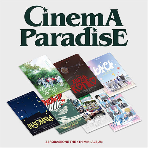 ZEROBASEONE Cinema Paradise 4th Mini Album - ZEROSE Version main image