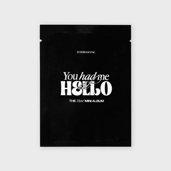 ZEROBASEONE - Random Photocard Set - You had me at HELLO Official MD - main image