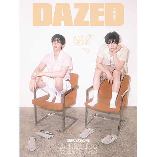 dazed and confused 10冊まとめ売り ZEROBASEONE SEOK MATTHEW & KIM GYU VIN Cover - Dazed