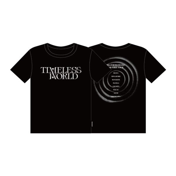 ZEROBASEONE Tour T-Shirt 2024 The First Tour TIMELESS WORLD Official MD main image