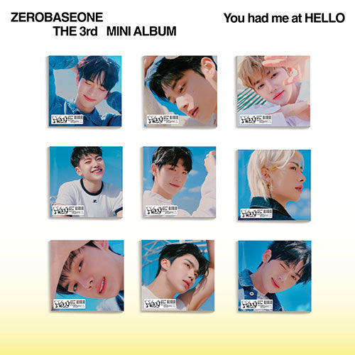 ZEROBASEONE You had me at HELLO 3rd Mini Album - Digipack version main image