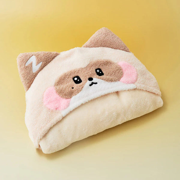 ZEROBASEONE Zeroni Fluffy Wonderland Hooded Blanket - hanini version main image 1
