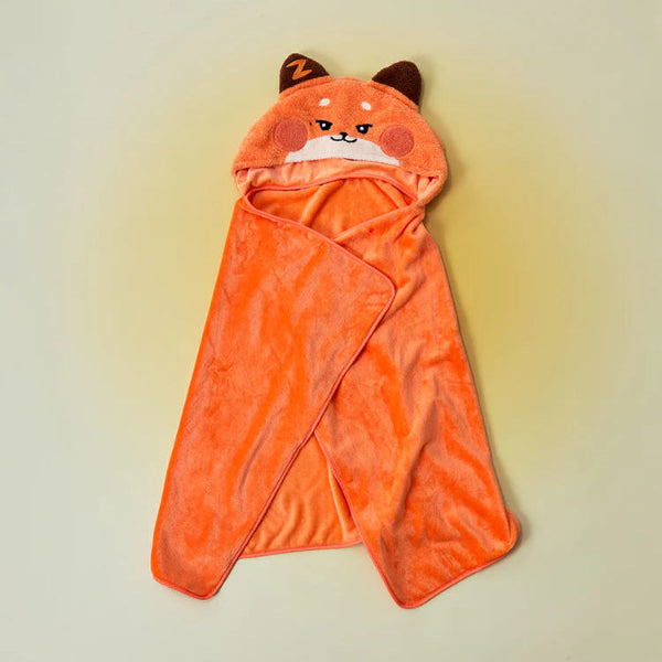 ZEROBASEONE Zeroni Fluffy Wonderland Hooded Blanket - thewnini version main image 2