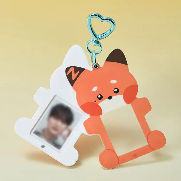 ZEROBASEONE Zeroni Fluffy Wonderland Magnet ID Photo Holder - thewnini version main image 2