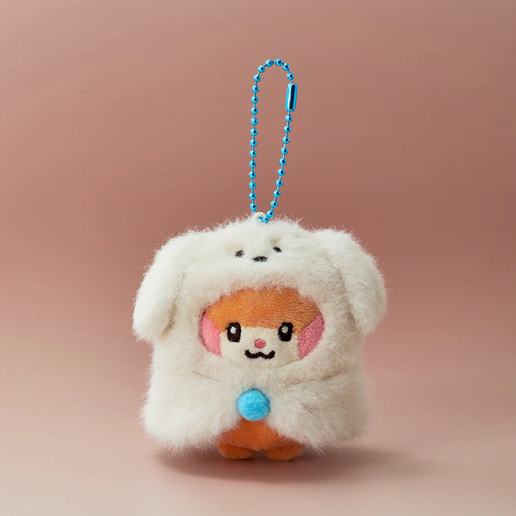 ZEROBASEONE Zeroni Fluffy Wonderland Mini Plush Keyring - binini Ver - Main Image 1