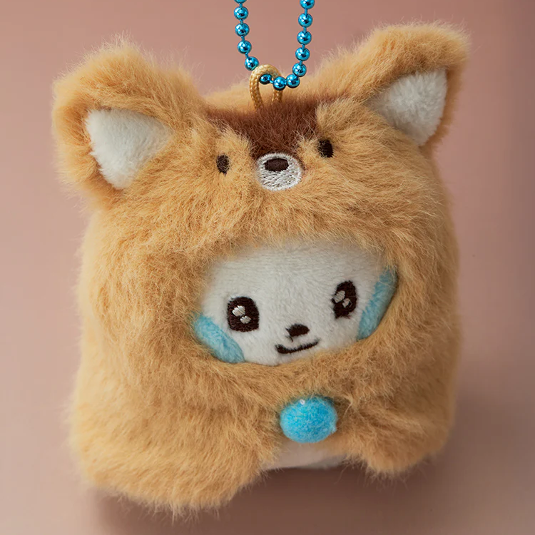 ZEROBASEONE Zeroni Fluffy Wonderland Mini Plush Keyring - gyunini Ver - Main Image 3