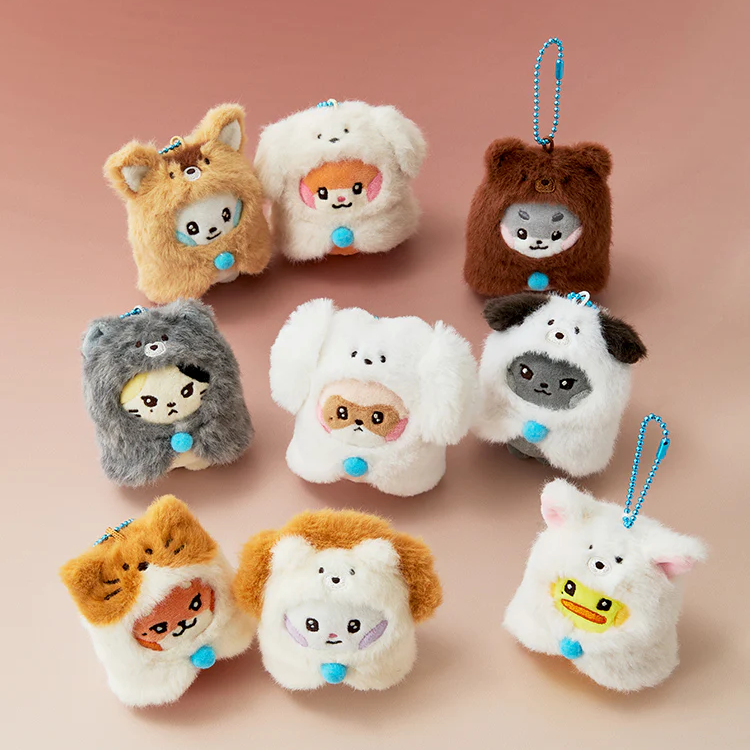 ZEROBASEONE Zeroni Fluffy Wonderland Mini Plush Keyring - Main Image 1