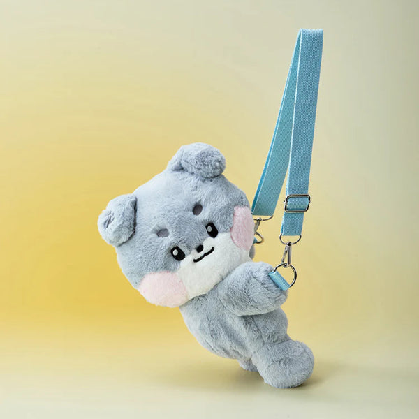 ZEROBASEONE Zeroni Fluffy Wonderland Plush Cross Bag - gunini Ver - Main Image