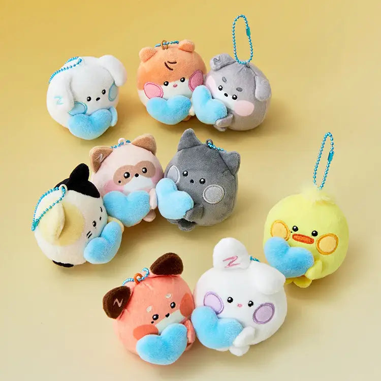 ZEROBASEONE Zeroni Fluffy Wonderland Plush Magnet Keyring - main image 1