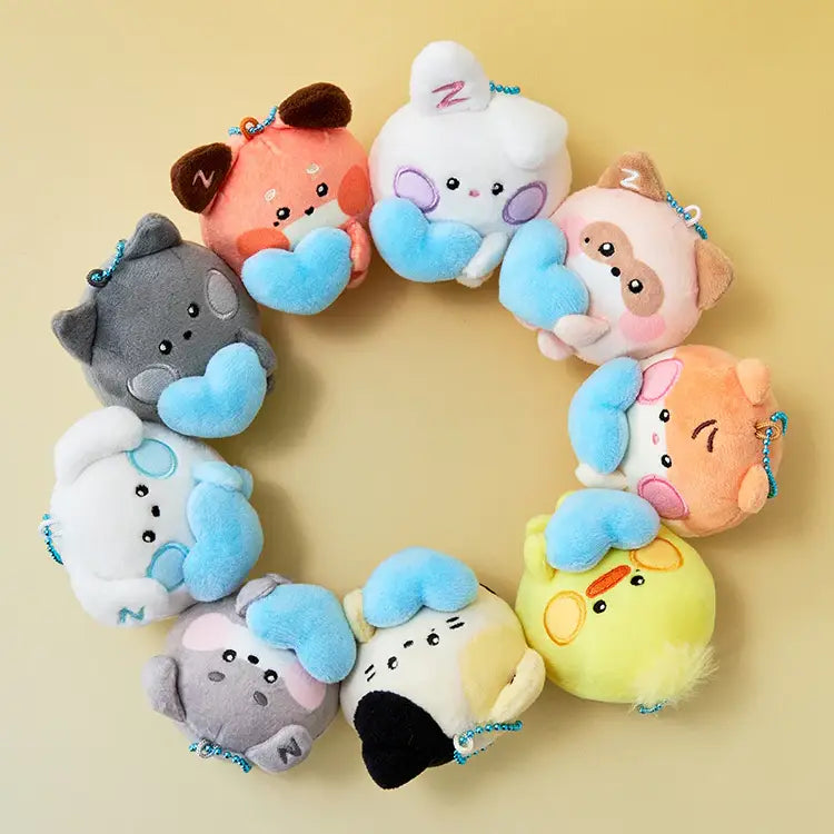 ZEROBASEONE Zeroni Fluffy Wonderland Plush Magnet Keyring - main image 2