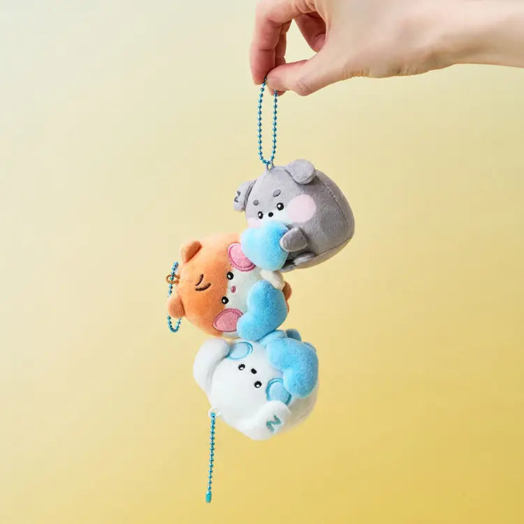 ZEROBASEONE Zeroni Fluffy Wonderland Plush Magnet Keyring - main image 3