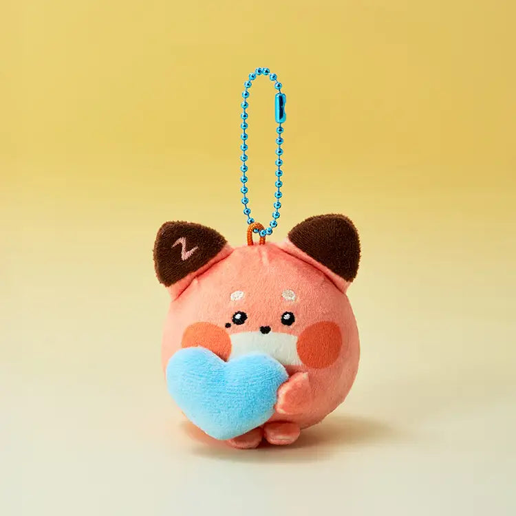 ZEROBASEONE Zeroni Fluffy Wonderland Plush Magnet Keyring - thewnini version main image 1