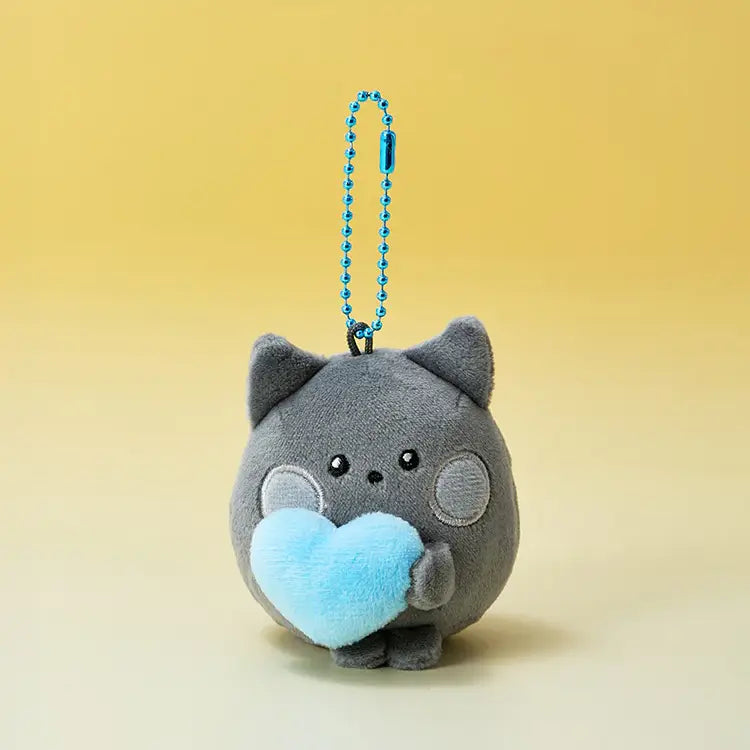 ZEROBASEONE Zeroni Fluffy Wonderland Plush Magnet Keyring - woongnini version main image 1