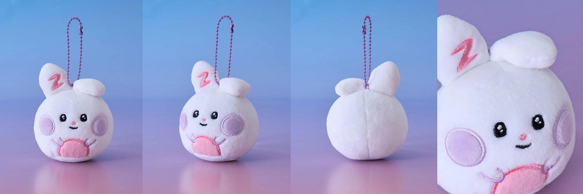 ZEROBASEONE Zeroni Minini Fluffy Face Keyring main image 11