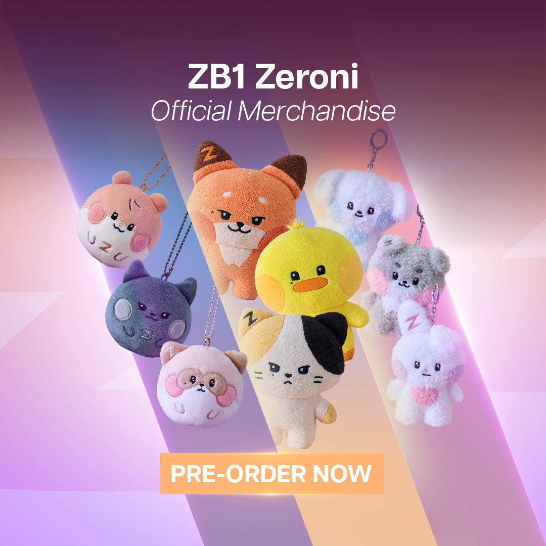ZEROBASEONE Zeroni Minini Plushies Pre-Order Mobile Banner