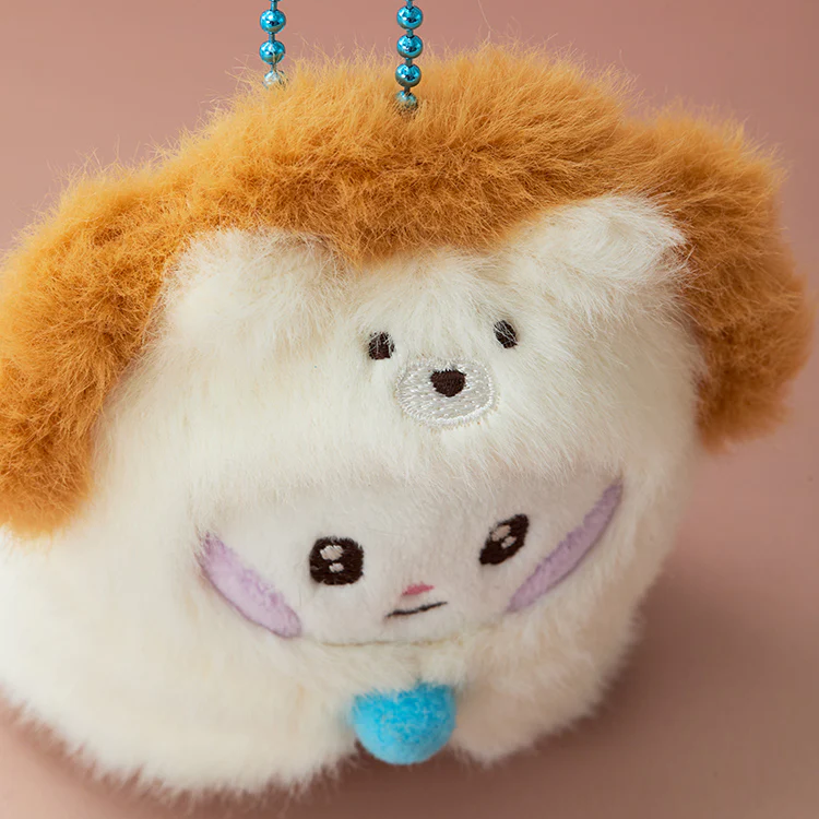 ZEROBASEONE Zeroni Fluffy Wonderland Mini Plush Keyring - yunini Ver - Main Image 3