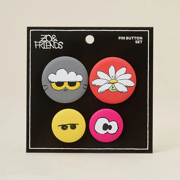 ZOandFRIENDS Pin Badge Set ZOandFRIENDS Lucky Shop POP-UP - Main Image